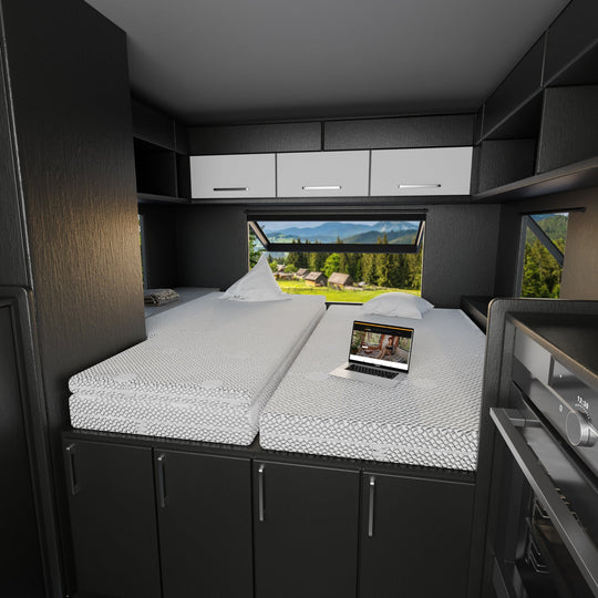 Trapezoidal mattress V2