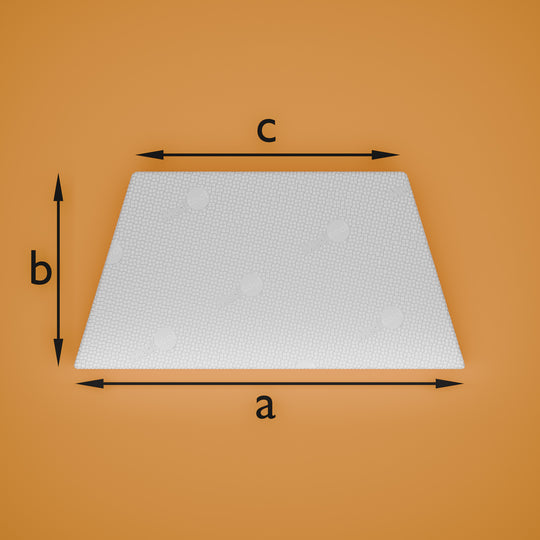 Trapezoidal mattress V1